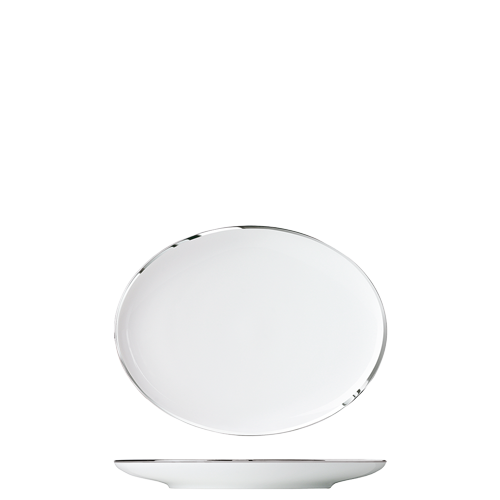 Plate oval small