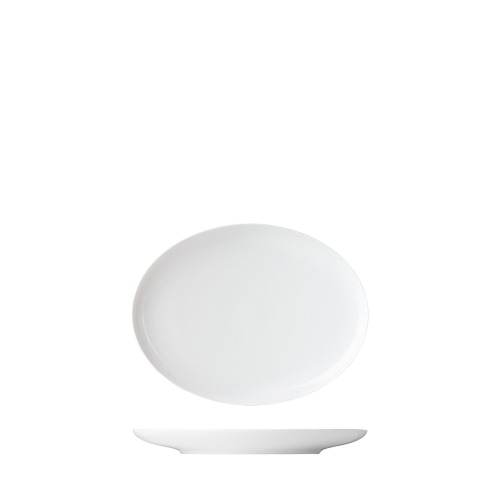 Plate oval small