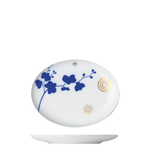 Plate oval small
