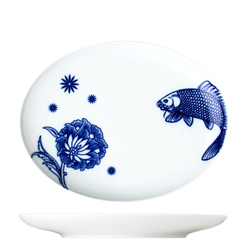 Plate oval